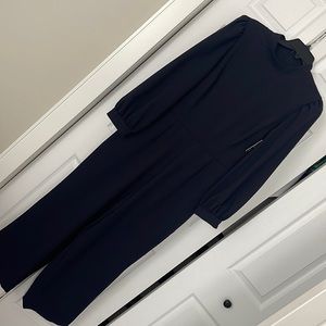Navy dressy jumpsuit